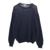 エンポリオアルマーニ ロゴ刺繍 ニット M ブラック Emporio Armani 長袖 セーター メンズ 【230227】 古着 【PD】|ニット・セーター|トップス