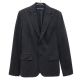ラルフローレン 日本製 ウールブレンド テーラードジャケット 9 グレー RALPH LAUREN レディース 【230413】 古着|テーラー・ブレザー|アウター