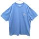 カーハート ワッペン 半袖 Tシャツ XL ブルー carhartt ポケット付き ロゴ メンズ 【230719】 古着|半袖Tシャツ|トップス