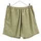 SUPER SHRUB SUPPLY 日本製 ナイロン ショートパンツ L カーキ系  リプストップ ウエストゴム メンズ 古着 【240422】|ショートパンツ|ボトムス