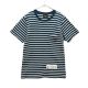 バイグラッドハンド ボーダー 半袖 Tシャツ S グリーン BY GLAD HAND ポケット付き ロゴプリント ロゴワッペン メンズ 【230730】 古着 メール便可|半袖Tシャツ|トップス