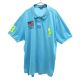ポロバイラルフローレン ビッグポニー 半袖 ポロシャツ XXL ブルー Polo by Ralph Lauren 鹿の子 ビッグサイズ ナンバリング メンズ 【230805】 古着|半袖ポロ・ラガーシ