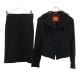 ヴィヴィアンウエストウッド RED LABEL イタリア製 セットアップ スカートスーツ 40 ブラック系 Vivienne Westwood レディース 【230926】 古着 【PD】|テーラー・
