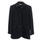 エンポリオアルマーニ イタリア製 ウールブレンド ジャケット 38 ブラック Emporio Armani レディース 【230930】 古着|その他ジャケット|アウター