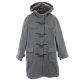 バーバリーブルーレーベル 日本製 ダッフルコート 38 グレー系 BURBERRY BLUE LABEL 三陽商会 レディース 古着 【231110】|コート|アウター