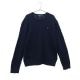 ポロラルフローレン 長袖 セーター L ネイビー POLO RALPH LAUREN ニット ロゴ刺繍 メンズ 古着 【240123】|ニット・セーター|トップス