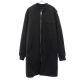 ザラマン ロングMA-1 ジャケット L ブラック ZARA MAN メンズ 古着 【240124】|その他ジャケット|アウター