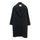 グリーンレーベルリラクシング ウールブレンド 長袖 チェスターコート 36 ネイビー green label relaxing UNITED ARROWS レディース 古着 【240203】|コート|