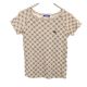 バーバリーブルーレーベル 三陽商会 チェック 半袖 Tシャツ M ベージュ系 BURBERRY BLUE LABEL レディース 古着 【240409】 メール便可|半袖Tシャツ|トップス