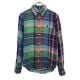 ラルフローレン チェック 長袖 ボタンダウンシャツ 0 RALPH LAUREN レディース 古着 【240411】 メール便可|長袖シャツ|トップス
