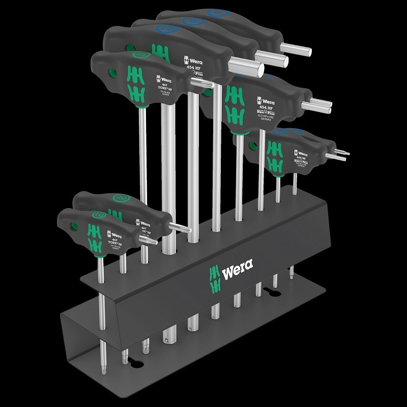 Jeu De Tournevis Wera Bicycle Set 10 Pièces – TORX Et 6 Pans Intérieurs Pour Vélo
