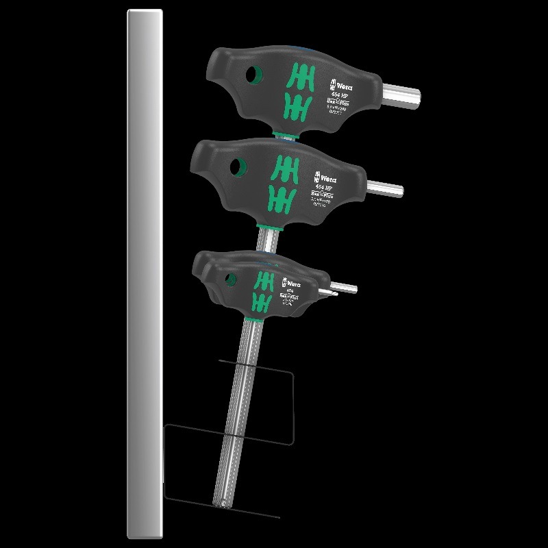 Wera 454 Hex-Plus 2 T-Handle Hex Driver – 5mm X 100mm Professional Tool For DIY & Mechanics