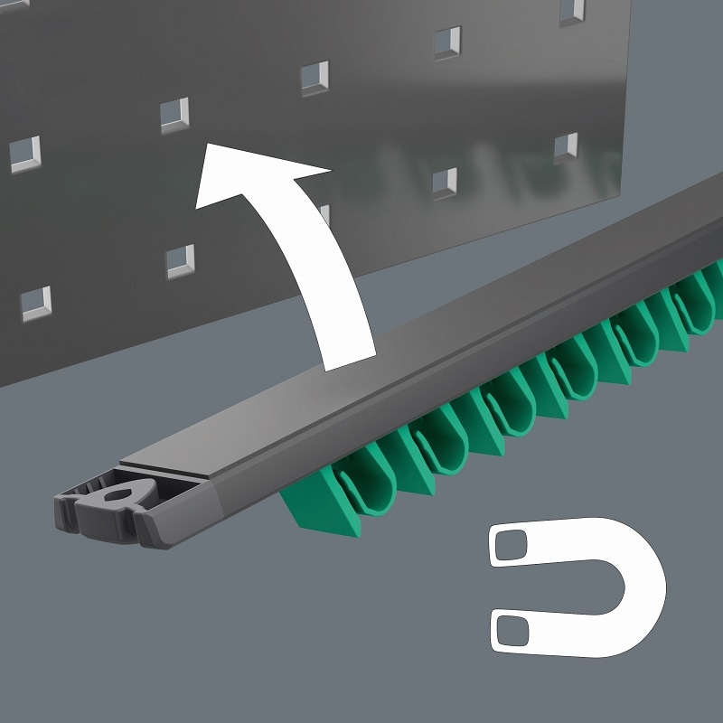 Magnetic Fan Rails 9630 Magnetic Rail 6000 Joker 1 | Wera | BLUECOLOR.WORK<公式サイト>