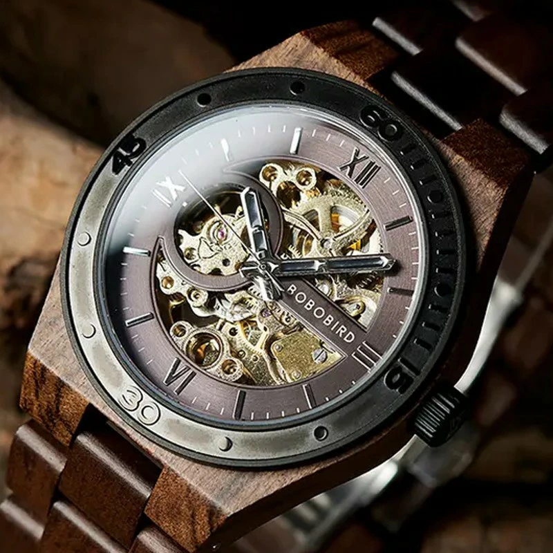 木製 腕時計 ブランド BOBOBIRD bobo bird ボボバード 木製腕時計 木製 腕時計 ブランド メンズ 木製 腕時計 機械式 正規品