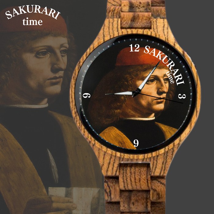 【予約商品】【オリジナル文言可】音楽家の肖像メンズ 腕時計 クオーツ式