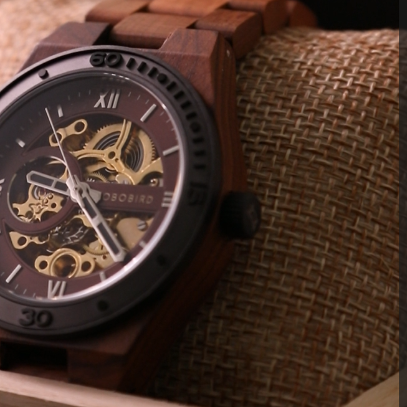 ボボバード BOBOBIRD 木製腕時計 メンズ 木製 腕時計 機械式 正規品