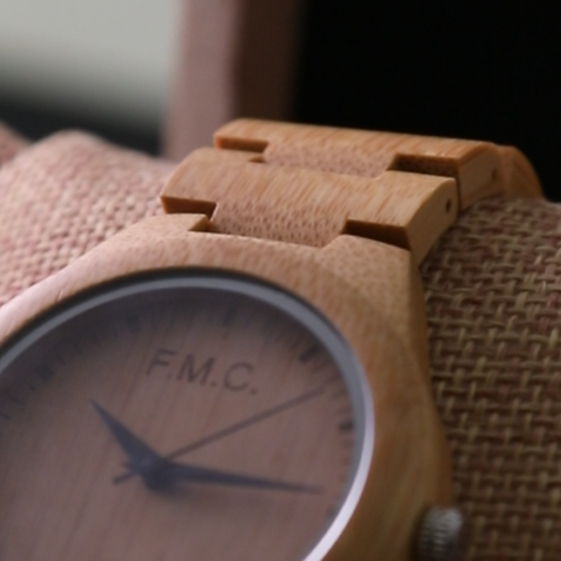 軽量 竹製 メンズ腕時計
