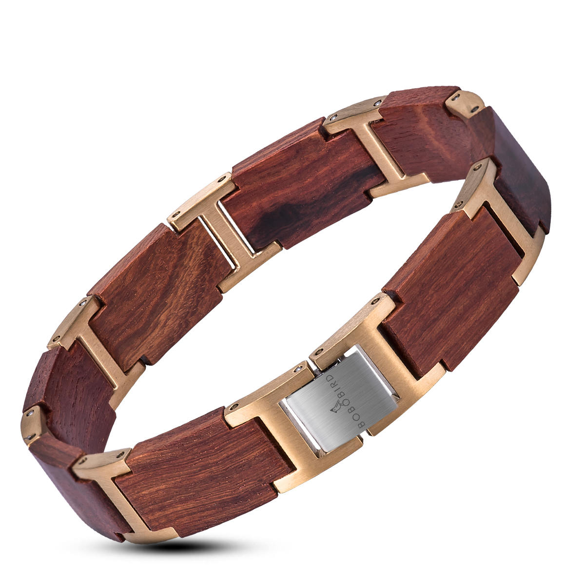 【ユニセックス　木製バングル】  天然木材