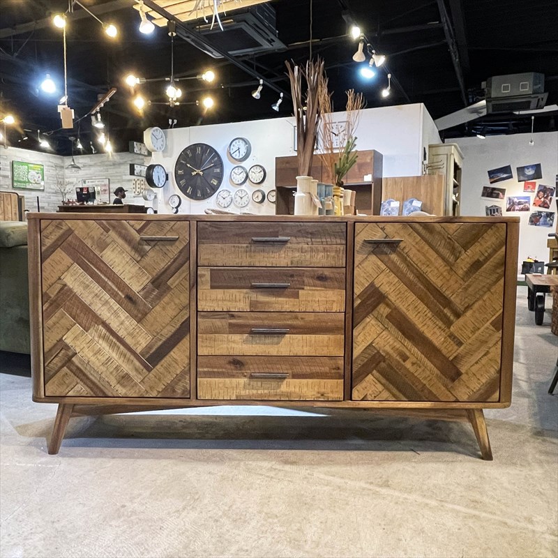 シェルター ヘリンボーン160サイドボード | チェスト | | ブームス