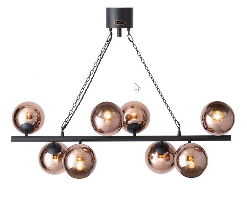 ピアリッツランプ8 BK＆CO | 照明,シーリングタイプ | | ブームス