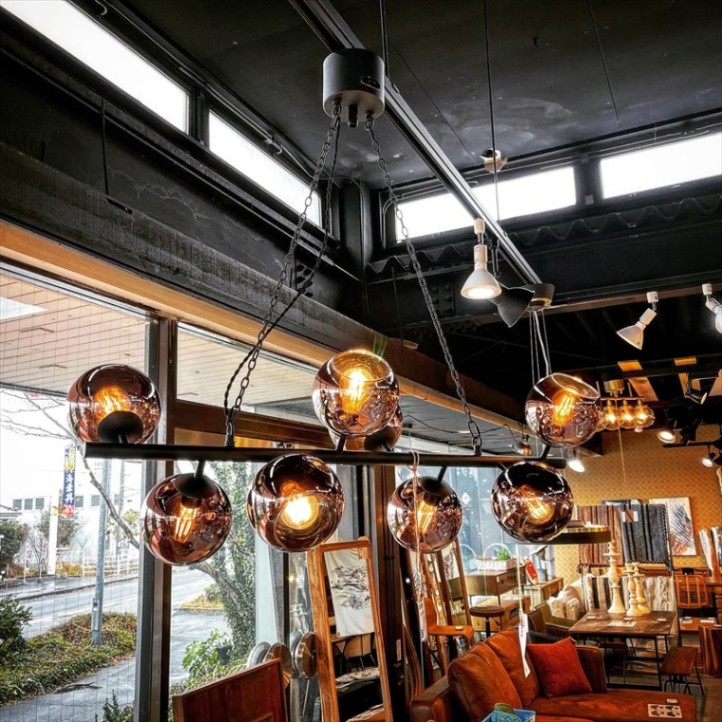 ピアリッツランプ8 BK＆CO | 照明,シーリングタイプ | | ブームス