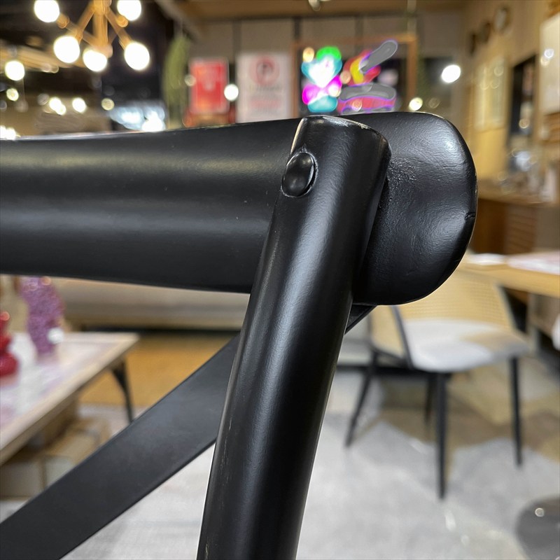 IH701 クロスバックハイチェア BK | チェア,カウンターチェア