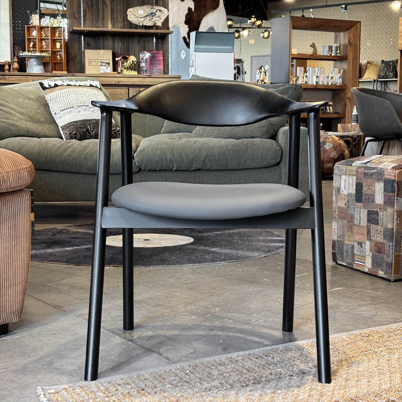 ポーラ 木製セミアームチェア（カラー選択可） | チェア,ダイニング