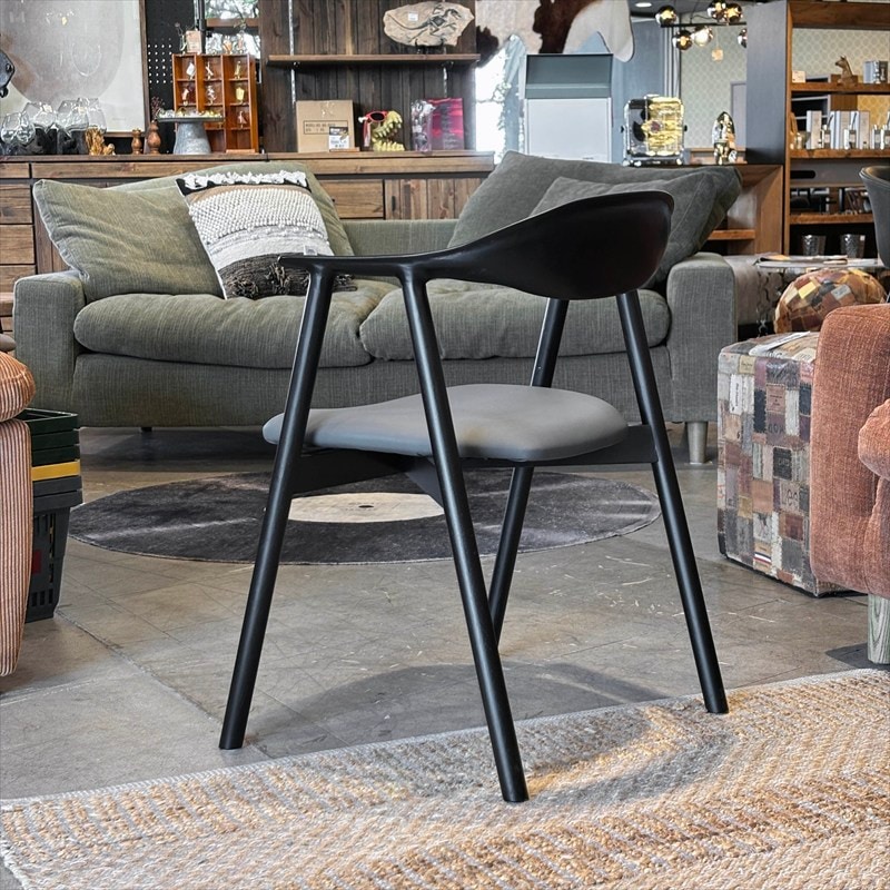 ポーラ 木製セミアームチェア（カラー選択可） | チェア,ダイニング