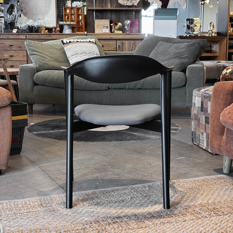 ポーラ 木製セミアームチェア（カラー選択可） | チェア,ダイニング