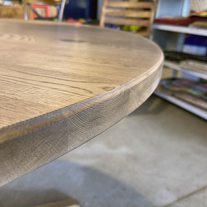 ハクビ オーク丸型ダイニングテーブル（サイズ選択可） | テーブル