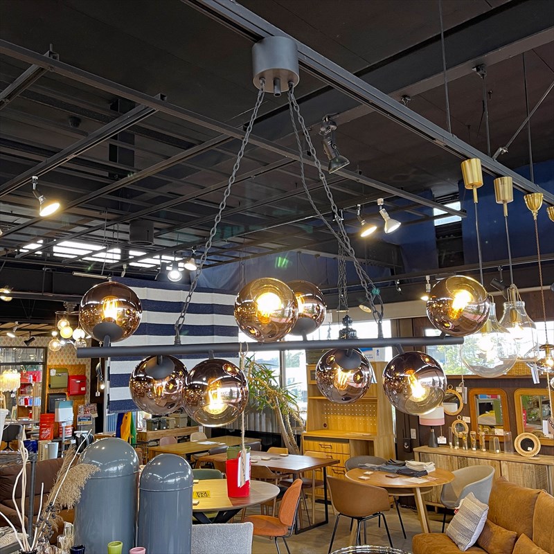 ピアリッツランプ8 BK＆CO | 照明,シーリングタイプ | | ブームス