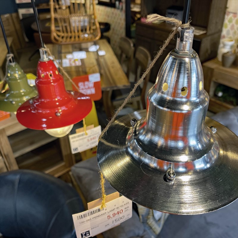 093 PENDANT LAMP W/GLASS�ʥ��������꡼���