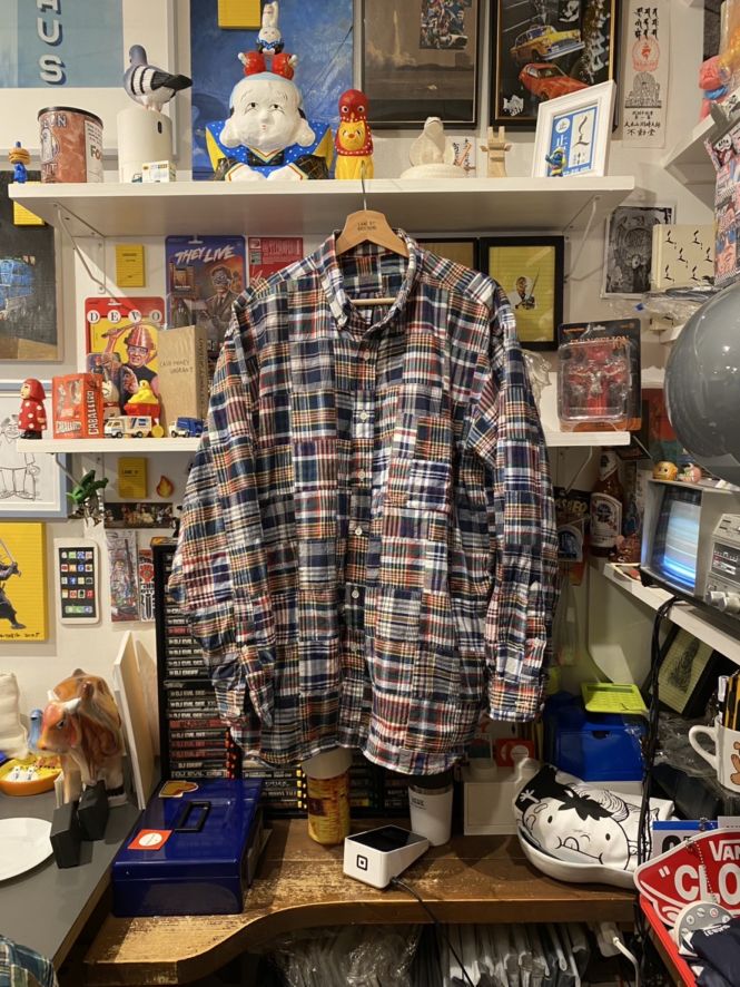 BROCHURE BD PATCHWORK MADRAS シャツ ssz BROCHURE BD PATCHWORK MADRAS | SHIRTS | BROCHURE ONLINE SHOP