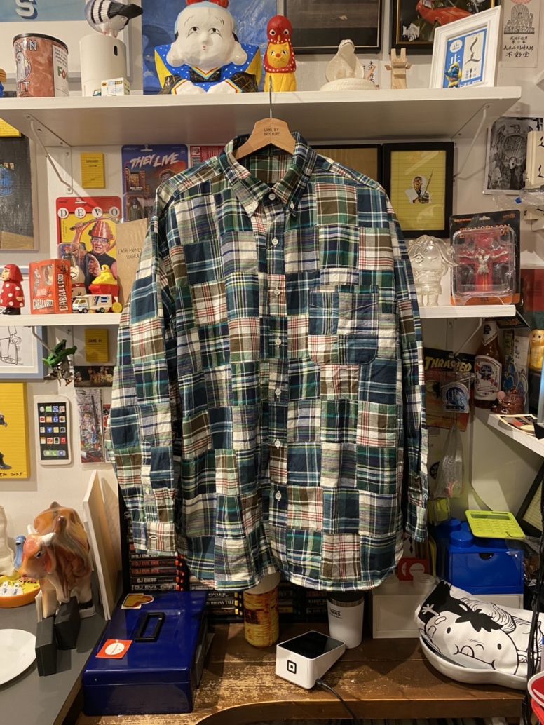 BROCHURE BD PATCHWORK MADRAS シャツ　ssz BROCHURE BD PATCHWORK MADRAS | SHIRTS | BROCHURE ONLINE SHOP