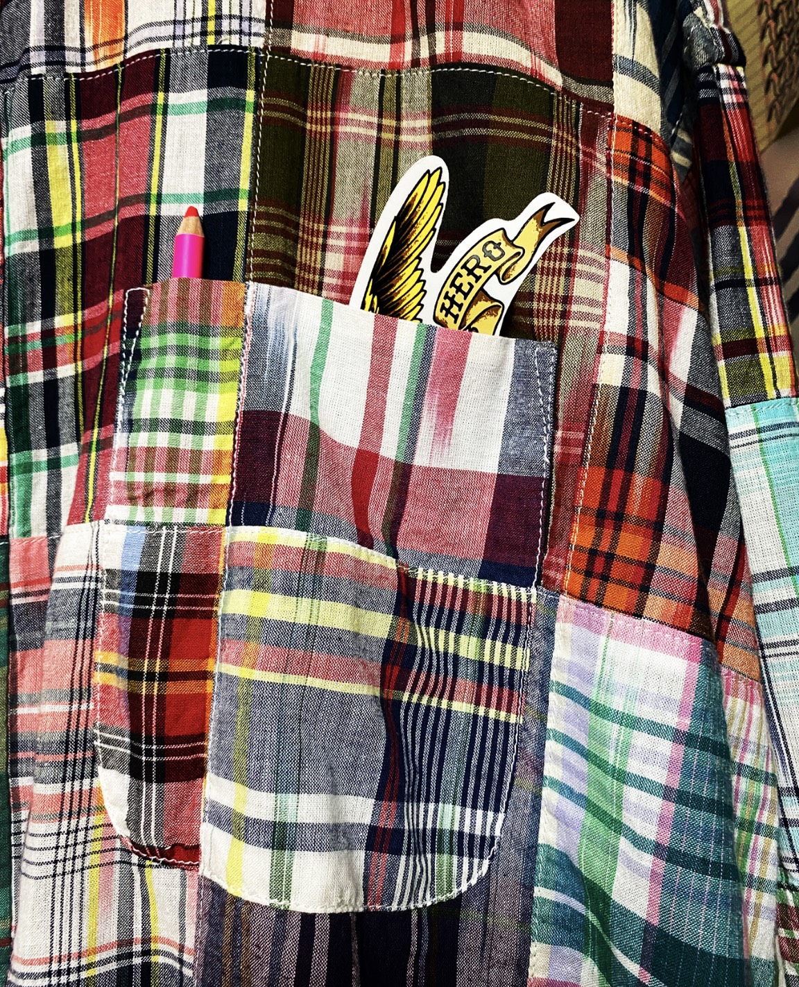 BROCHURE PATCH/W MADRAS