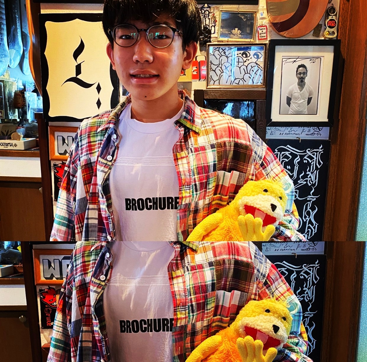 BROCHURE PATCH/W MADRAS