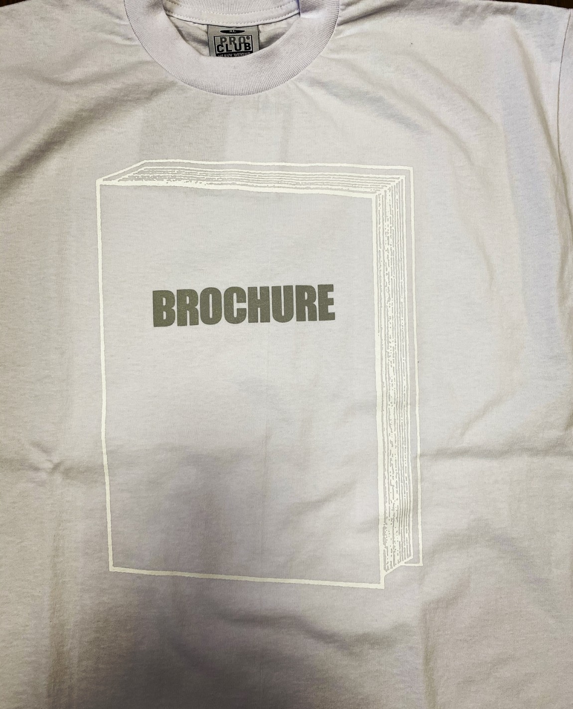 BROCHURE BOOK LOGO TEE
