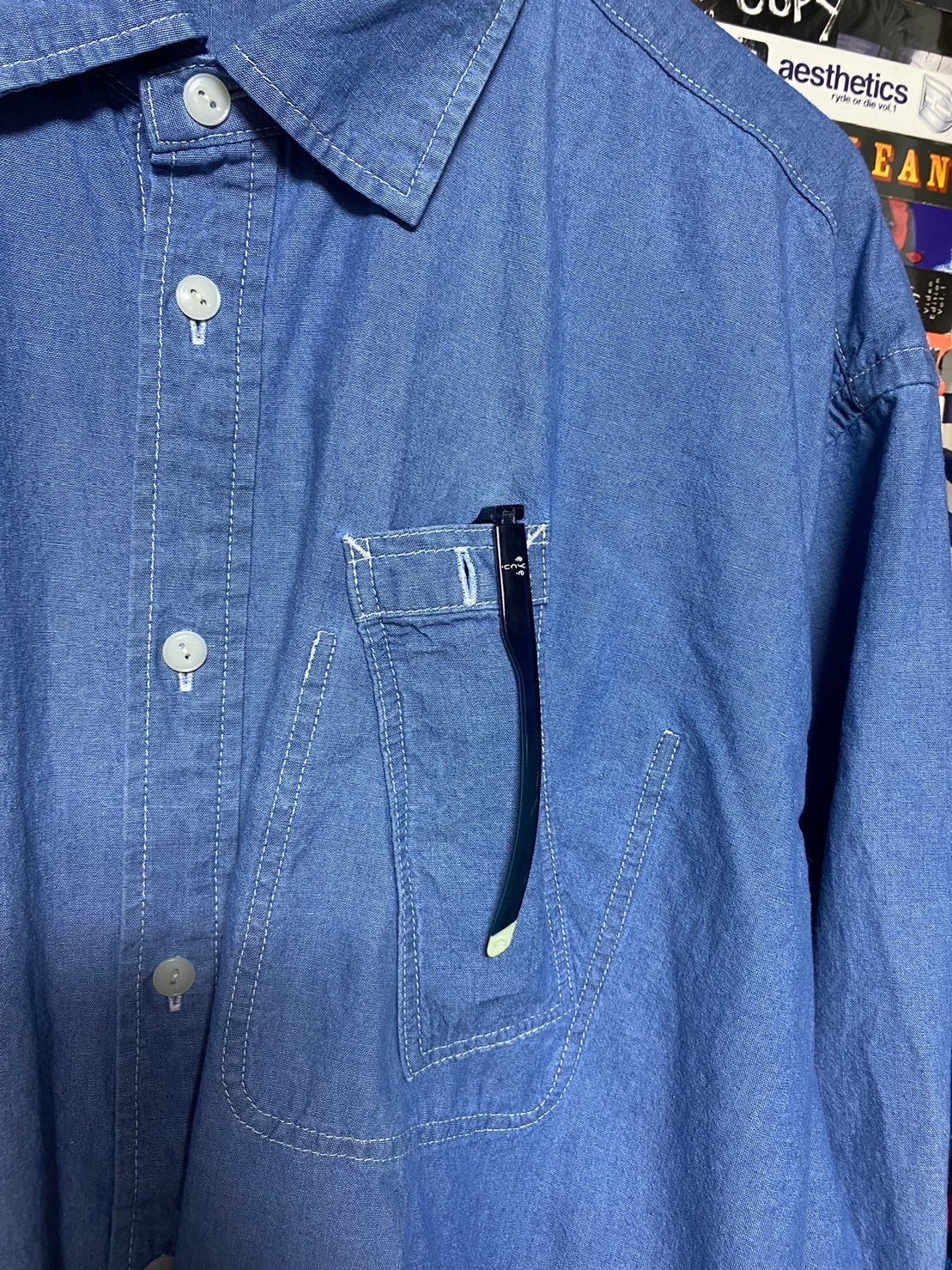 BR+ALWT E/W CHAMBRAY