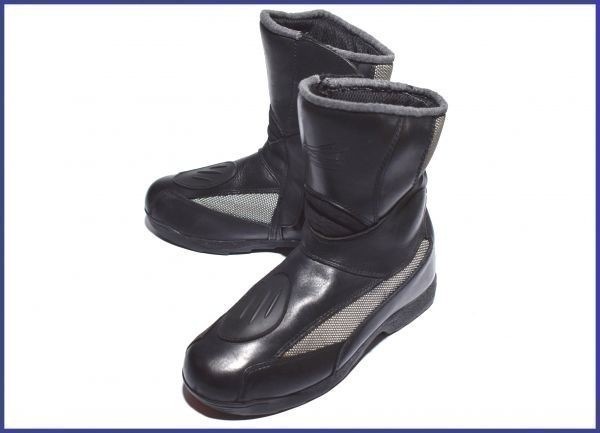 ★HEIN GERICKE ハインゲリック★プロテクター付き/本革バイクブーツ23.5-24.0黒◆-R132|23.5cm|BOOTS