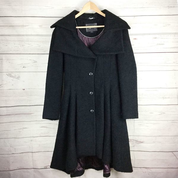 カナダ製★マッカージュ★Mackage★ロングコート/ウールコート【Women's size -M/黒】裏地トラ柄/起毛感◆2Y02|Coats, Jackets & Vests|Women's Cl