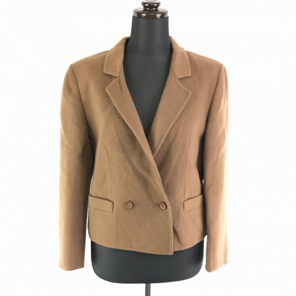 イタリア製★HERNO★ショート丈/ウールテーラードジャケット【42/Women's size-M/茶系】シンプル/両袖裏地/ヘルノ◆BC60L|Coats, Jackets & Vests|Wome