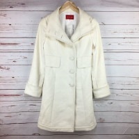 5.5万タグ付き/訳あり新古品★アプワイザーリッシェ/Apuweiser-riche★アンゴラ/コート【1/Women's size -S程度/白/オフホワイト】◆M06-05|Coats, Jack
