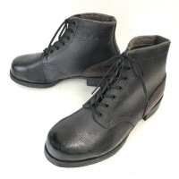 ドイツ軍/レア品★Gotha Elastik 170★木製釘使用/オフィサーブーツ【43/27.5-28.0cm/黒/BLACK】サービスシューズ/Vintage/Shoes◆bWB98-7　#BUZ