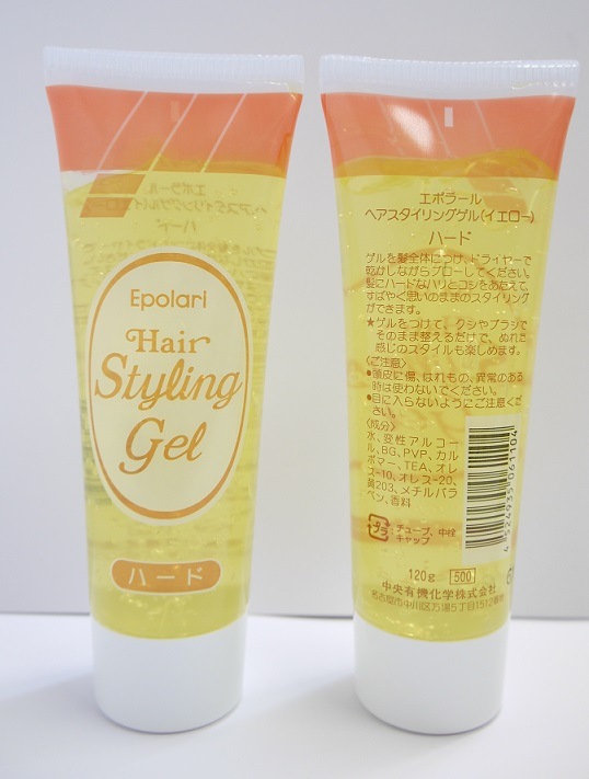 まとめ髪に！　エポラール　ヘアスタイリングゲル　(ハード)