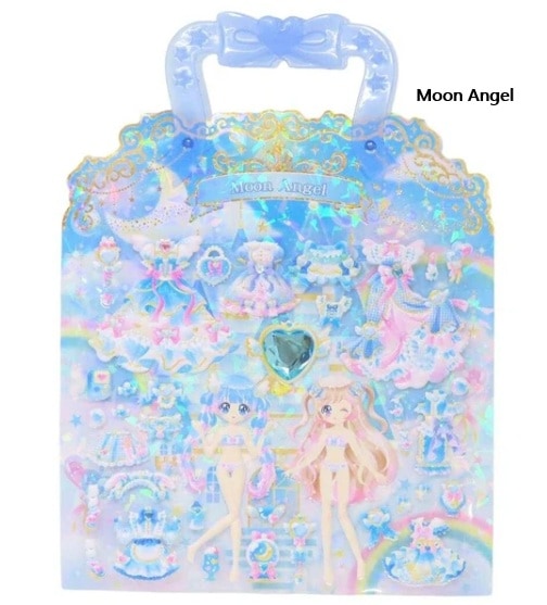 貼ってはがせるジオラマ台紙付き！おでかけシール