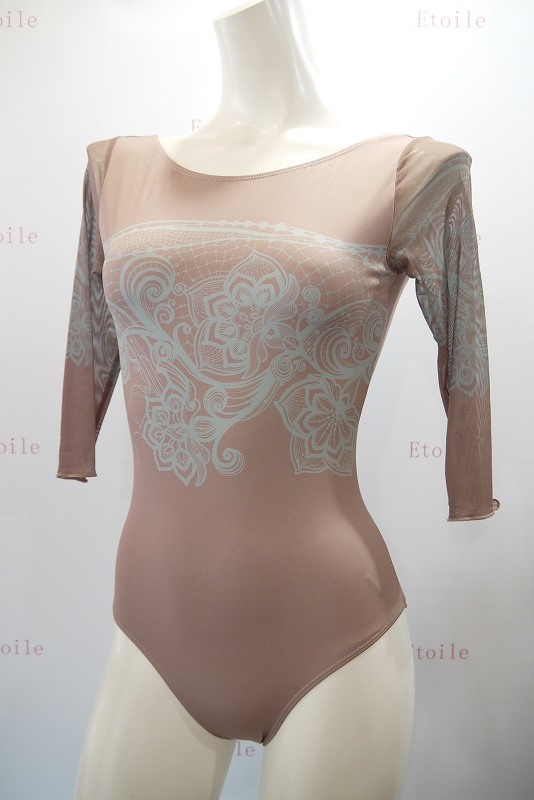 Ballet Rosa フラワープリント3/4スリーブレオタード　Rosella　ロゼッラ