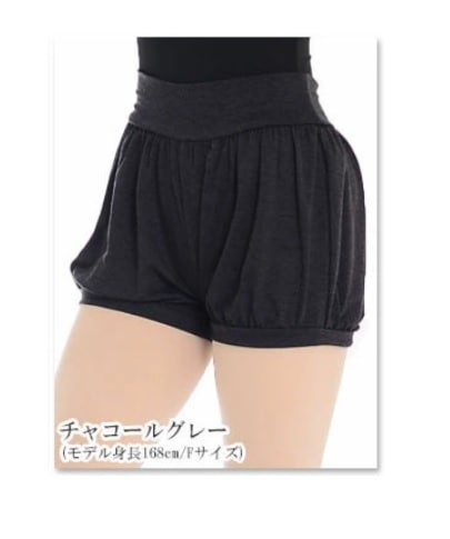 DD　シルエットが抜群にカワイイ！おなか周りもカバー♪ナチュラルフィットショートパンツ