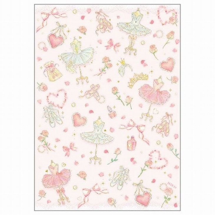 たけいみき　A5ノート　【ローズバレリーナ】