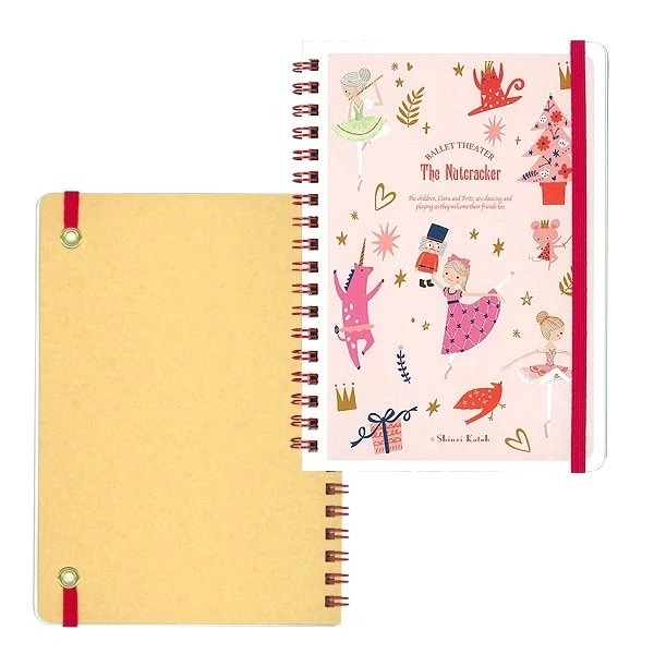 SHINZI KATOH　リングノートB6　バレエシアター　くるみ割り人形