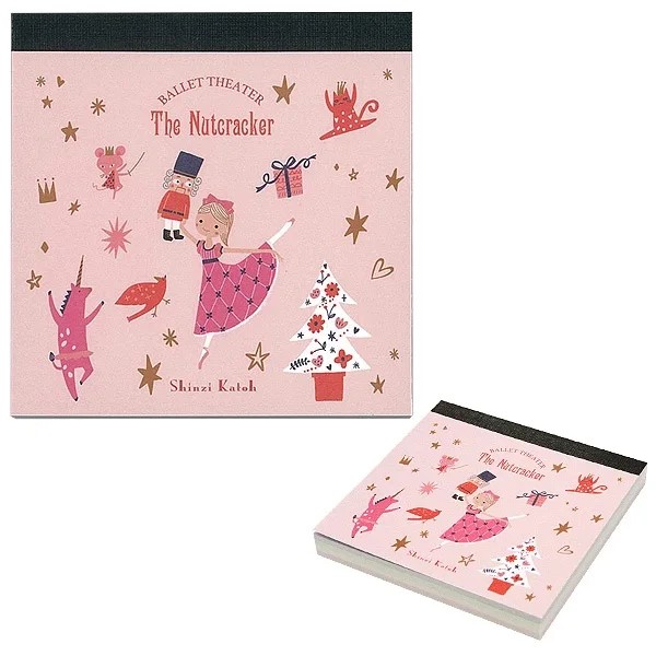 ブロックメモ　バレエシアター　くるみ割り人形/コッペリア